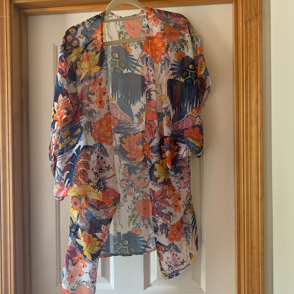 Floral kimono